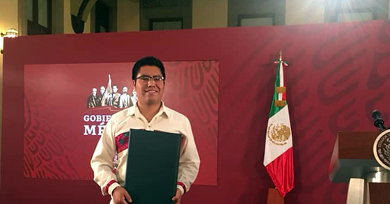 Winner
                                                      Mexican youth
                                                      award 2019